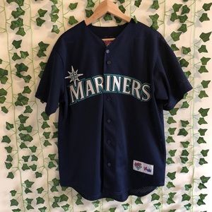 Ken Griffey Jr Majestic Mariners Jersey